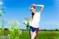 Tiny tit erotica teen free in field