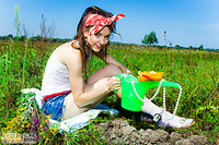 Tiny tit erotica teen free in field