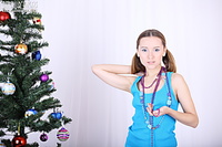 Festive mood real girls sexie